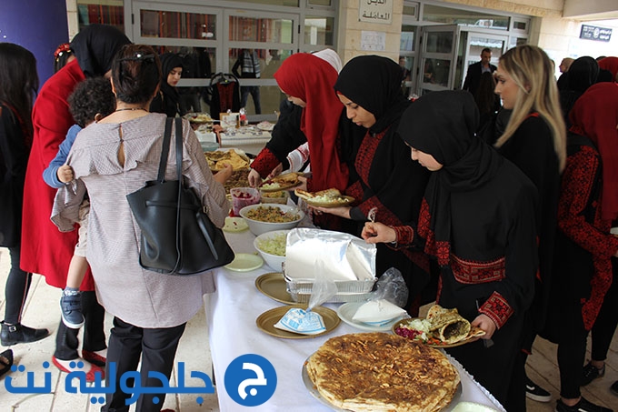 يوم التراث العربي الفلسطيني في ثانوية جلجولية